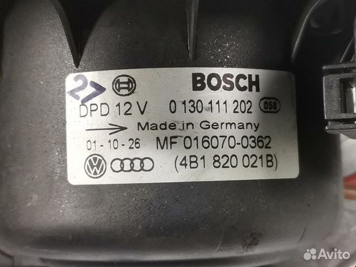 Моторчик печки для Audi A6 C5 4B1820021B