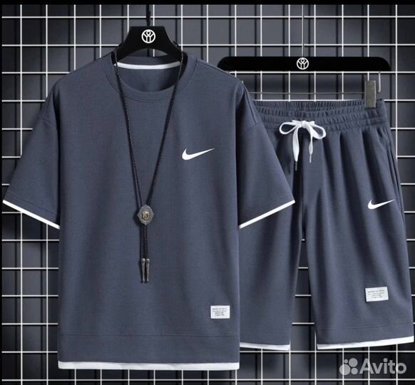 Костюм двойка (футболка+шорты) nike