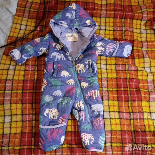 Пакет комбинезонов демисезонных - 2шт. 68-86 +подд