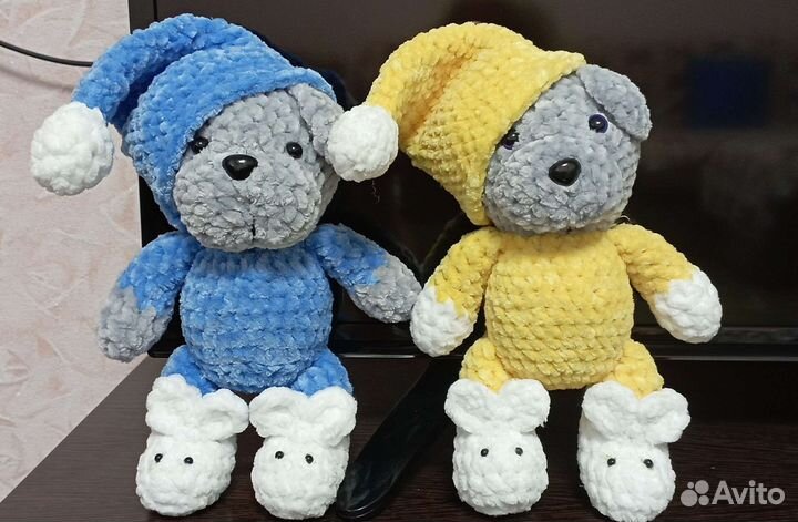 Вязанные игрушки ручной работы
