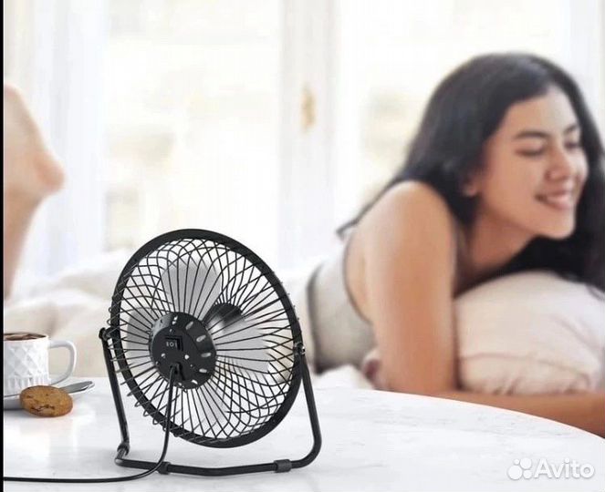 Вентилятор настольный новый