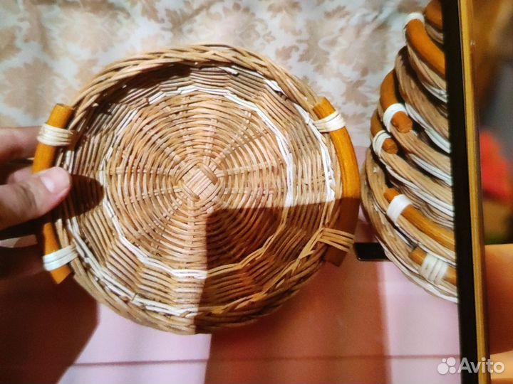 Плетеные корзиночки маленькие