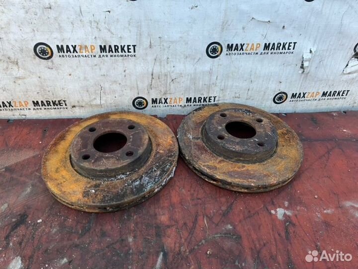 Передние тормозные диски Ford Fusion 1.6 2007