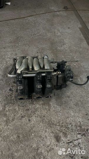 Впускной коллектор всборе Audi a6 c4 2.6 ABC