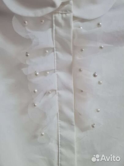 Рубашка школьная для девочки 134