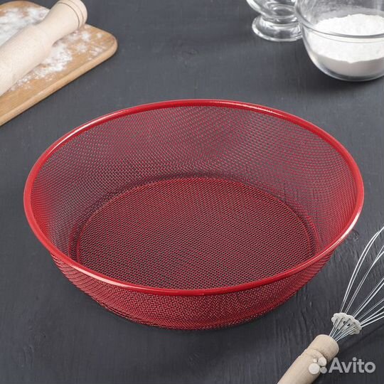 Сито-корзинка 2 в 1, d28 см, цвет микс