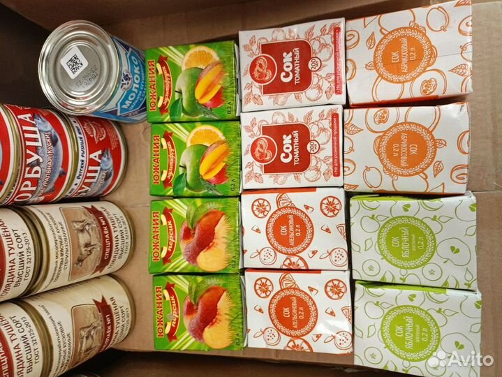 Набор продуктов, сухой паёк на 10 суток