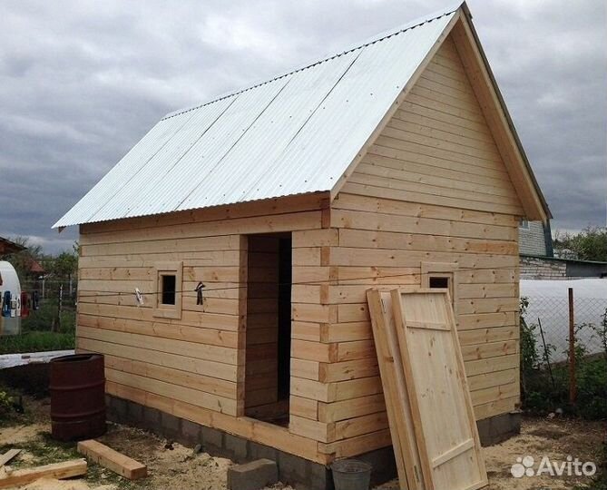 Строительство и реконструкция домов дач и бань