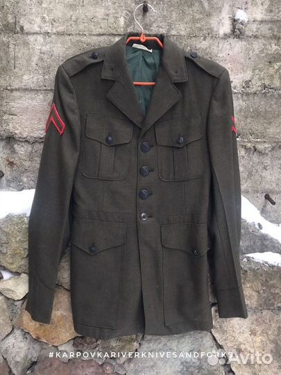 Китель usmc Wool Serge Coat, 35R, США