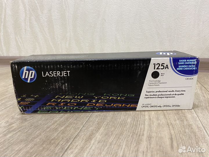 Картридж hp 125А CB540A black