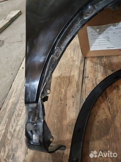 Крыло переднее Ниссан Кашкай j10 рестайлинг