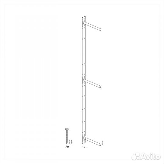 Лакк / Lack IKEA 190 x 26