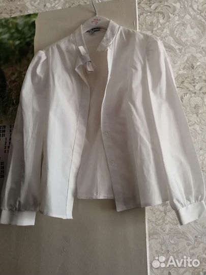 Рубашка белая новая 128