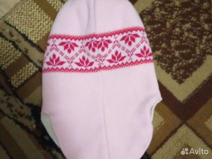 Шапка шлем 44 46 зимняя