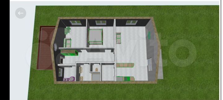 Дом 108 м² на участке 7,5 сот.