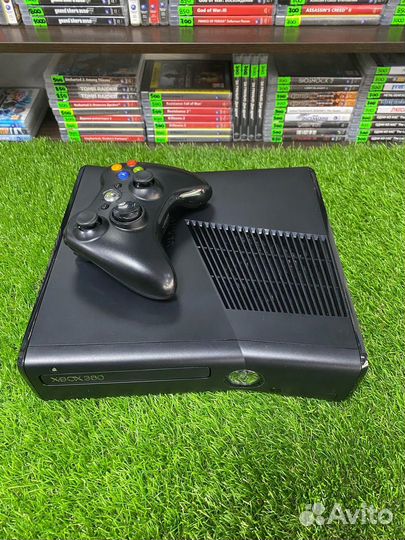 Xbox360s 320gb + игры