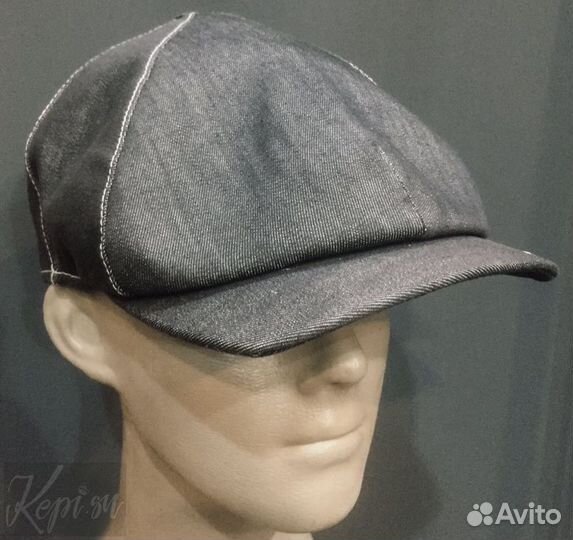 Кепка супер хулиган джинсовая новая