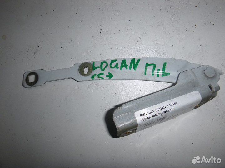 Петля капота левая renault logan II 2014