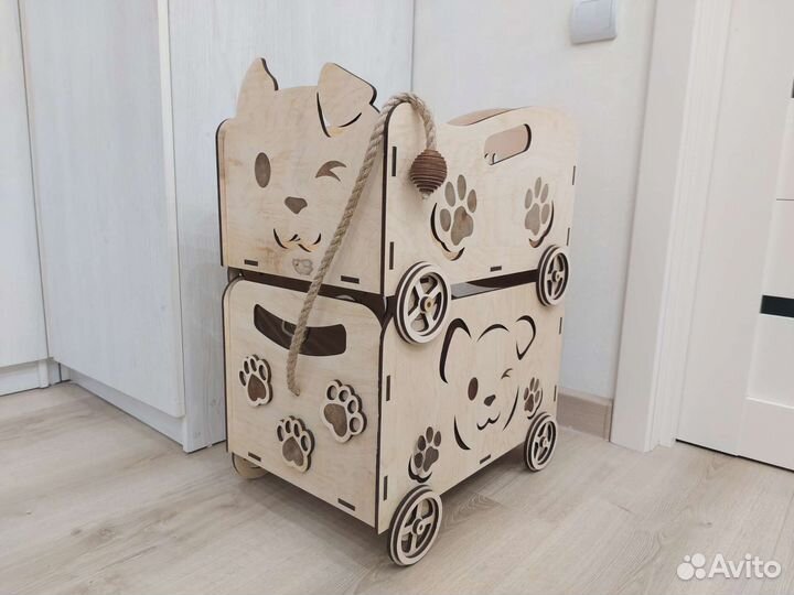 Набор корзин для хранения игрушек