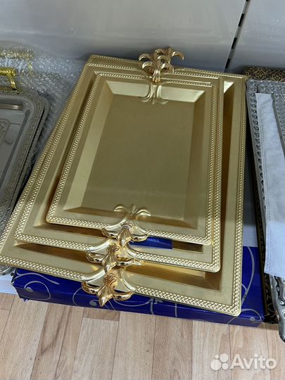 Поднос металлический