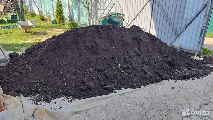 Земля Навоз Перегной доставка ЗИЛ
