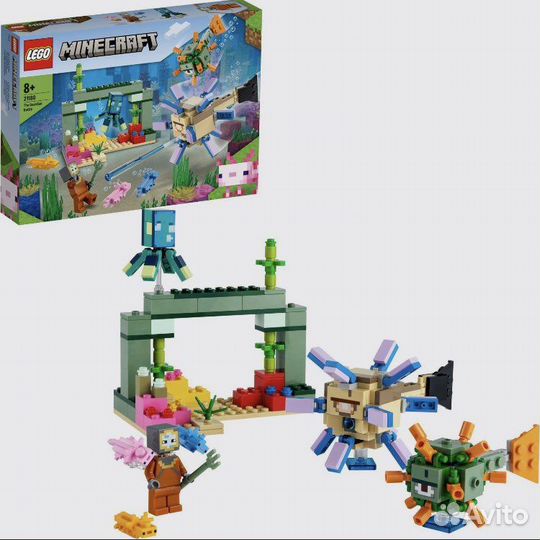 Конструктор lego Minecraft Битва со стражем