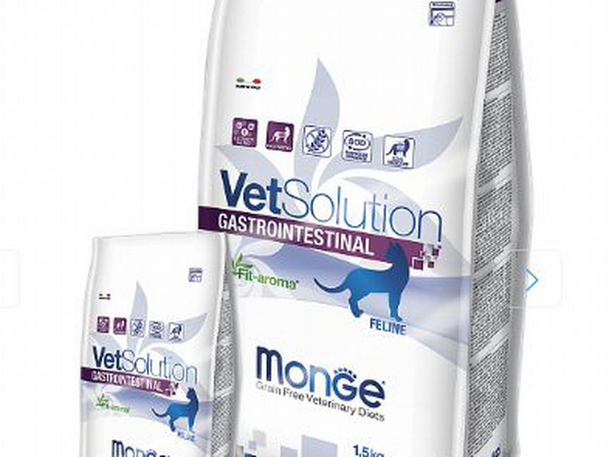 Monge VetSolution Gastrointestinal Cat ветеринарны