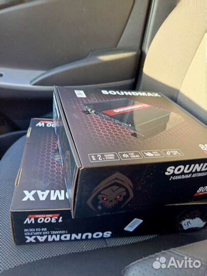 Комплект сабвуфера и усилители