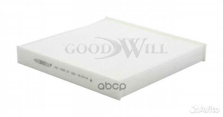 Фильтр салона iveco daily 11- AG 1066 CF Goodwill