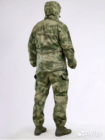 Костюм горка на флисе Мох