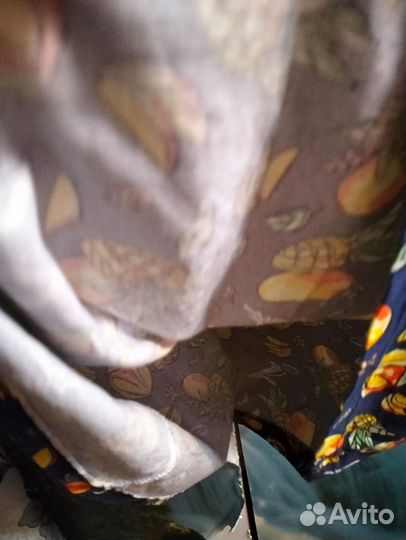 Платье летнее синее с манго р.50-52