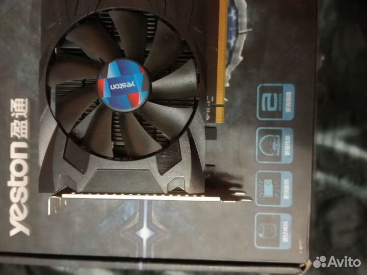 Видеокарта yeston RX550-4G