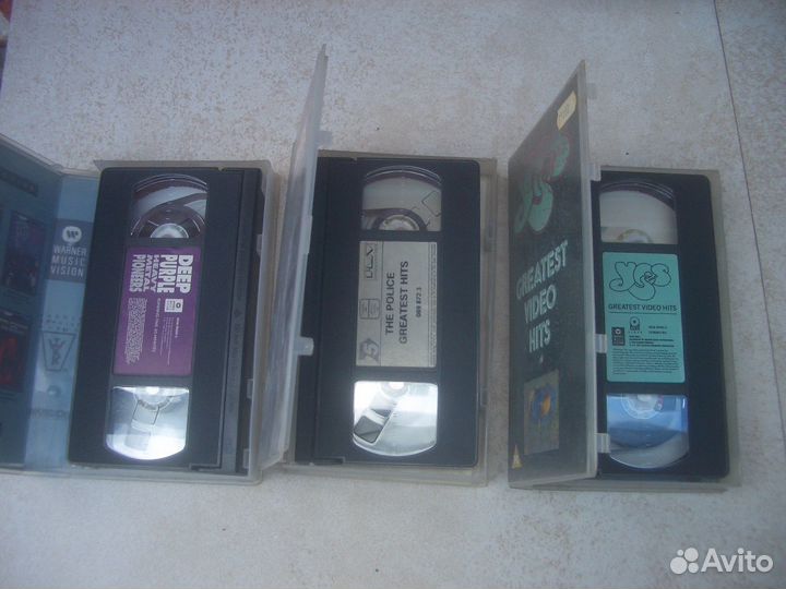 Лицензионные видео кассеты
