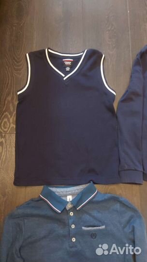 Школьная форма пиджак лонгслив бомпер 140-146, 152