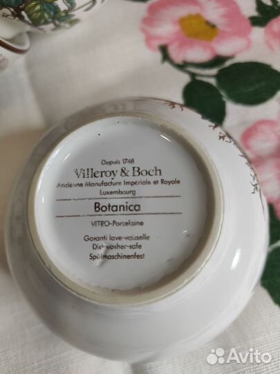 Фарфоровые миски. Botanica Villeroy boch