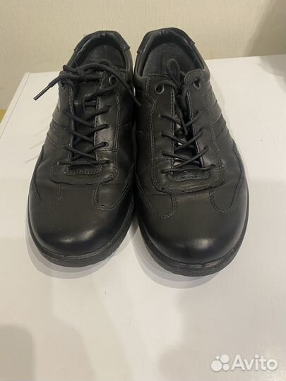 Кроссовки кожаные ecco