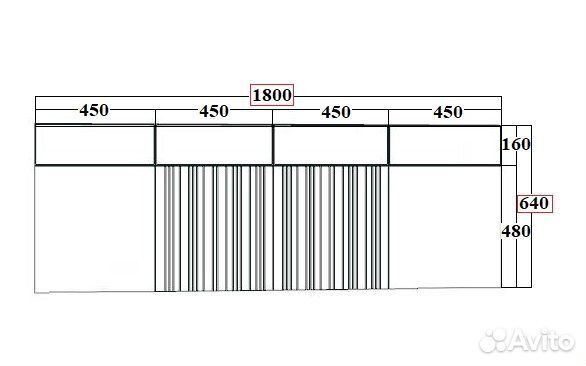 Тумба для ванной Италия