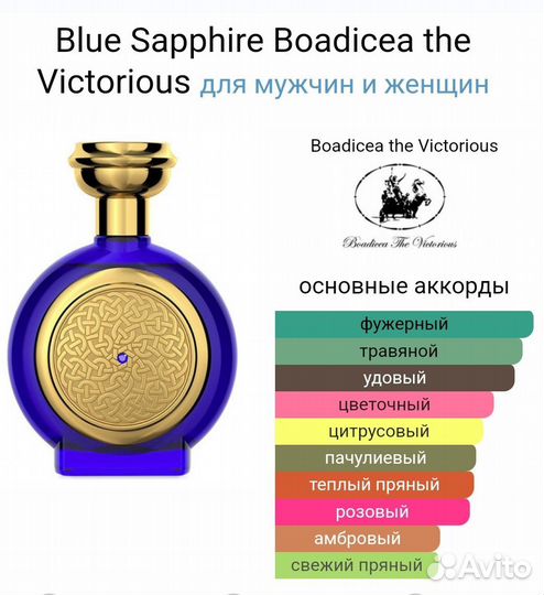 Boadicea Blue Sapphire 40 мл