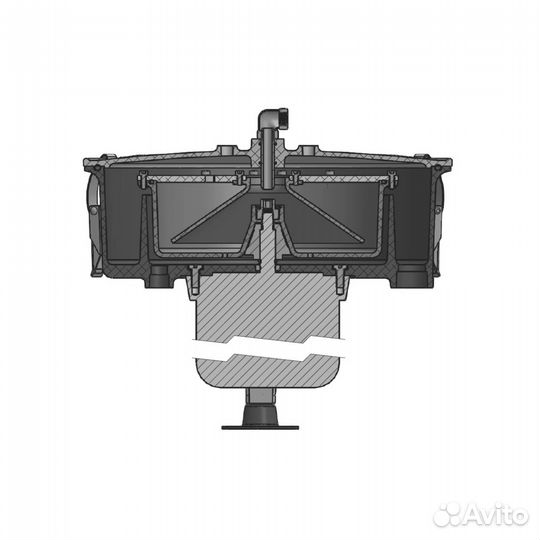 Центробежный сепаратор для очистки масла