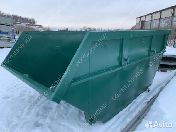Бункер для мусора из металла 8м3 Арт 4858