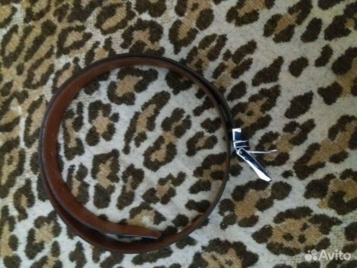 Мужской кожаный ремень