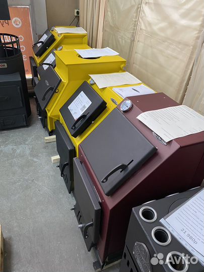 Твердотопливные котлы 100-150-200 кв