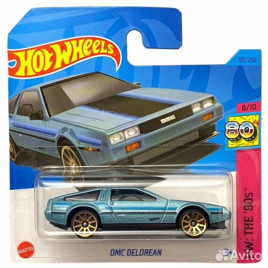 Hot Wheels DMC-12 Delorean хот вилс делореан