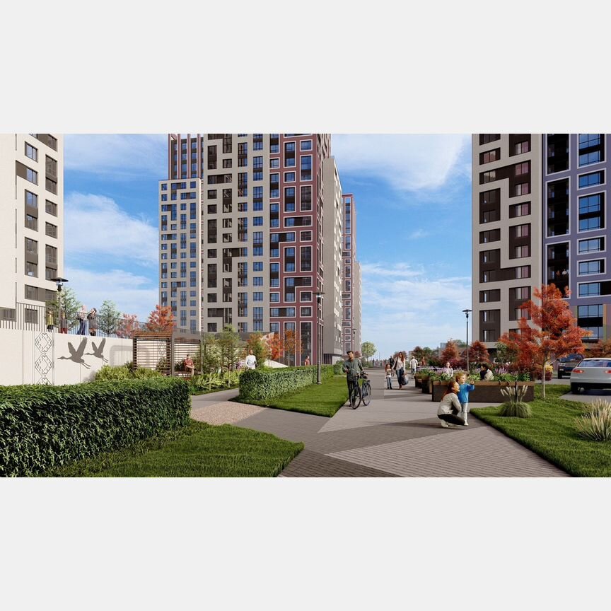 1-к. квартира, 68,6 м², 1/13 эт.