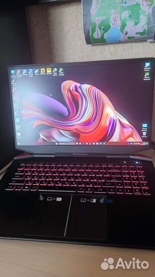 Супер игровой ноутбук с жо на 3070ti 165гц 17