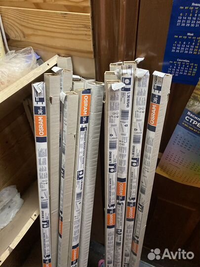 Лампа люминисцентная цена за все T8 L 36w/640