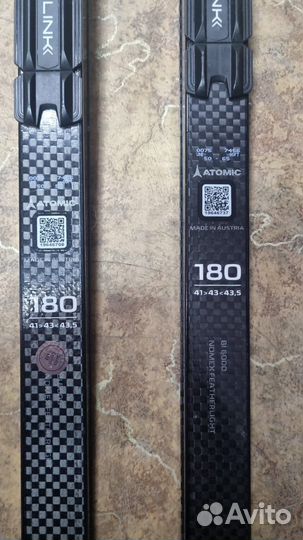 Лыжи беговые коньковые atomic