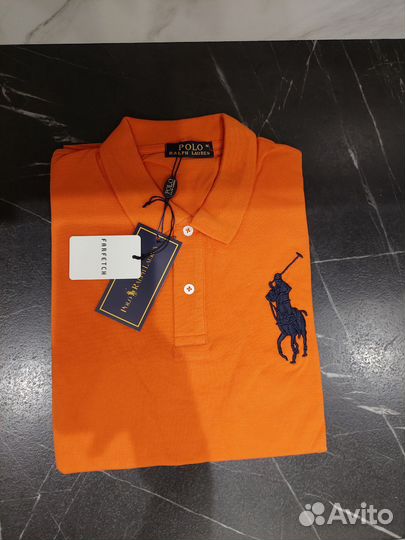 Polo ralph lauren оранжевый