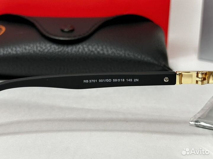 Солнцезащитные очки Ray-Ban RB3701 001/GD