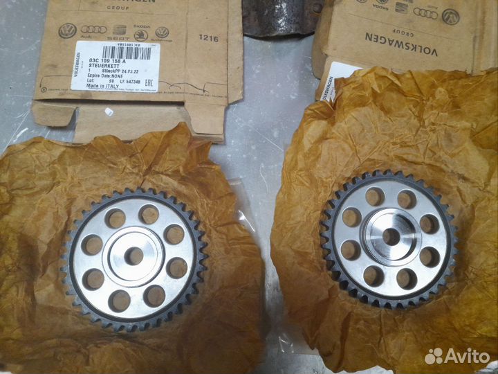 Шестерня распредвала vag 1.6